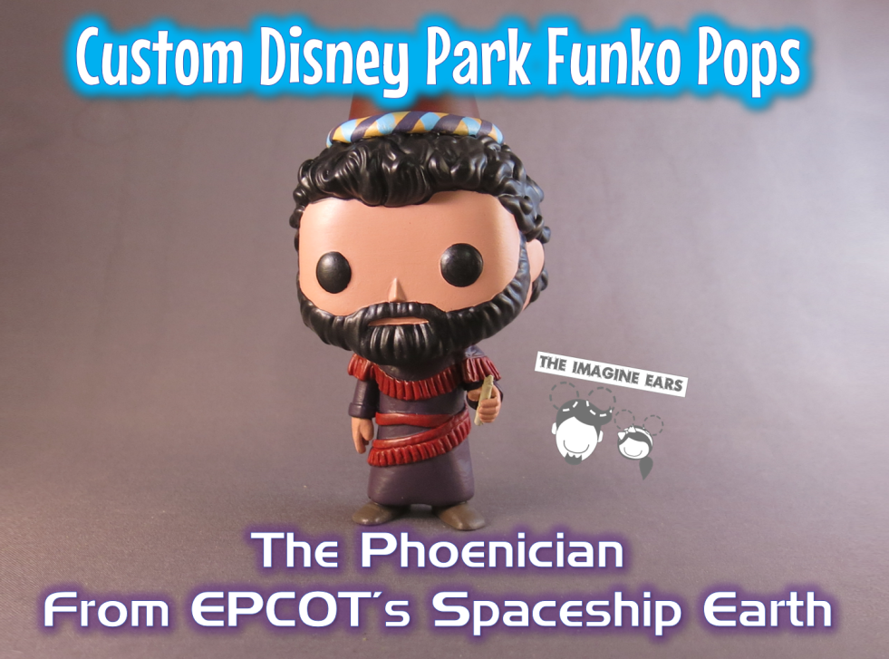 Imagine Ears Custom Disney Park Funko Pop – the Phoenician from EPCOT's Spaceship Earth